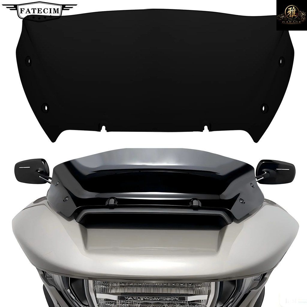 FATECIM 9 INCH MOTORCYCLE WINDSCREEN COVER ROAD GLIDE WINDSHIELD HARLEY ROAD GLIDE FLTRX FLTRXSTSE 2024 FLTRXSE 2023-24