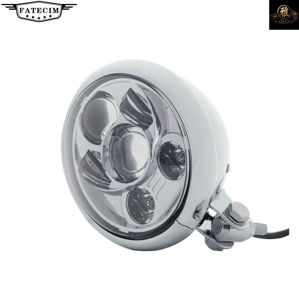 RETRO STYLE 5.75'' MOTORCYCLE LED HEADLIGHT HONDA SPORTSTER