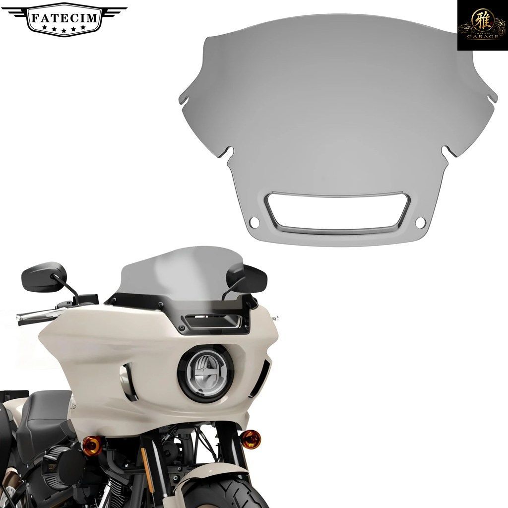 7インチ LOW RIDER ST WINDSHIELD WINDSCREEN PROTECTOR COVER HARLEY SOFTAIL LOW RIDER ST/FXLRST 2023+ EL DIABLO FXRST 2022-2024