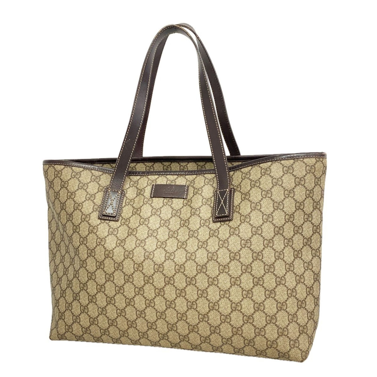 グッチ(Gucci) グッチ トートバッグ GGスプリーム 211137 ブラウン レディース