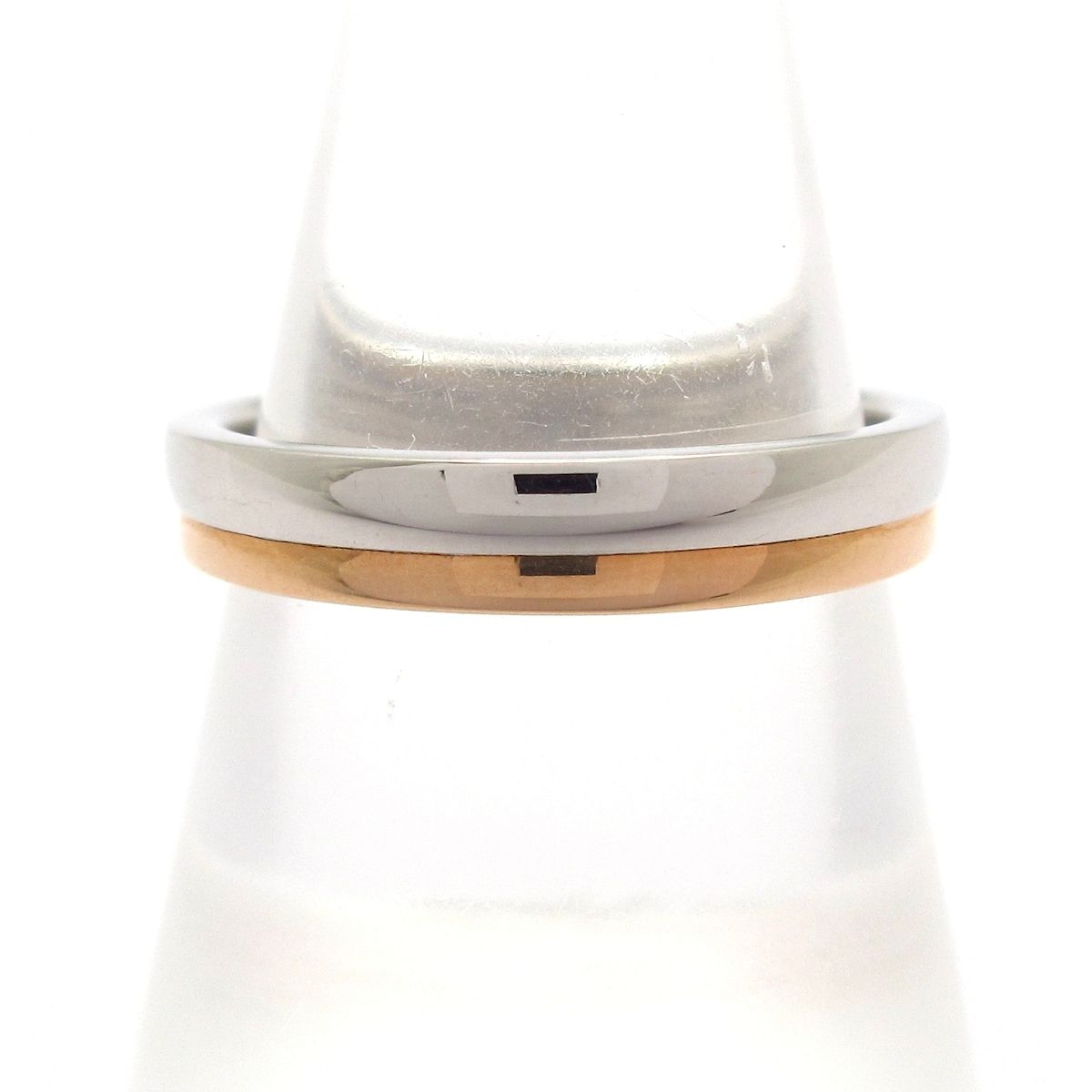 NINARICCI(ニナリッチ) リング美品 - Pt900×K18PG 総重量:6.4g