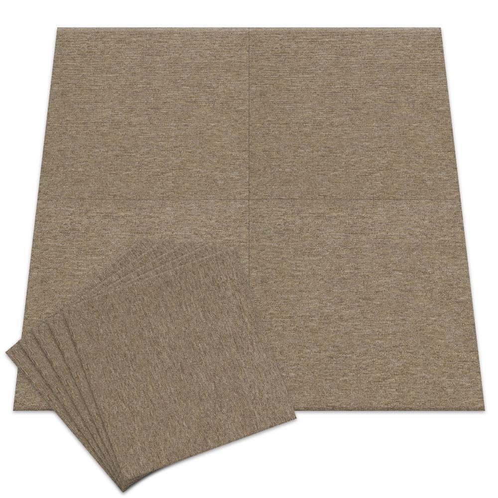 【20個セット】アイリスプラザ タイルカーペット クルミ 50×50? TKP-PP50Ju c7118172 7,644円