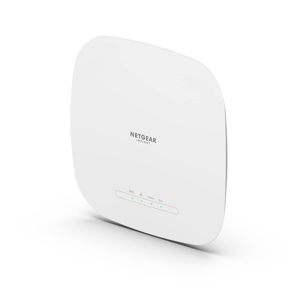【正規品】 ネットギア NETGEAR 無線LAN アクセスポイント WiFi 6 (2402+ 574Mbps) クラウド管理対応 法人向け マルチギガ PoE+受電 メーカー5年保証 Insight アプリ&クラウド WAX615-100 [AX3000]