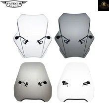 15.5インチ MOTORCYCLE WINDSCREEN WINDSHIELD MOTORBIKE WIND DEFLECTOR FLYSCREEN HARLEY HONDA KAWASAKI