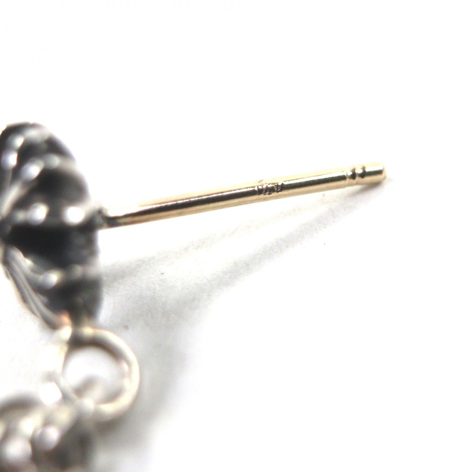 美品□CHROME HEARTS クロムハーツ JOJOEARRING ジョジョ SV925 14K