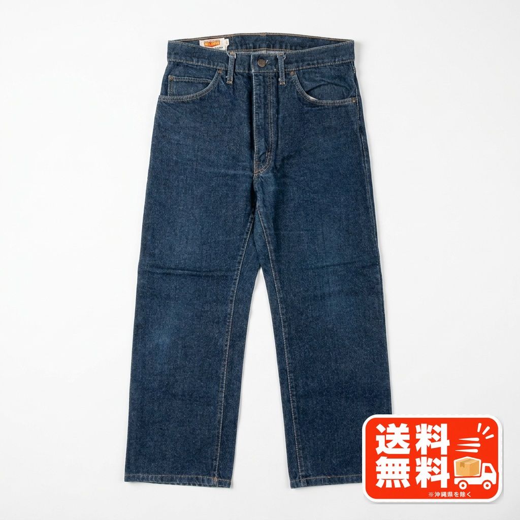 BIG-JOHN ビッグジョン デニムパンツ 33インチ インディゴ 綿100% Levi's風