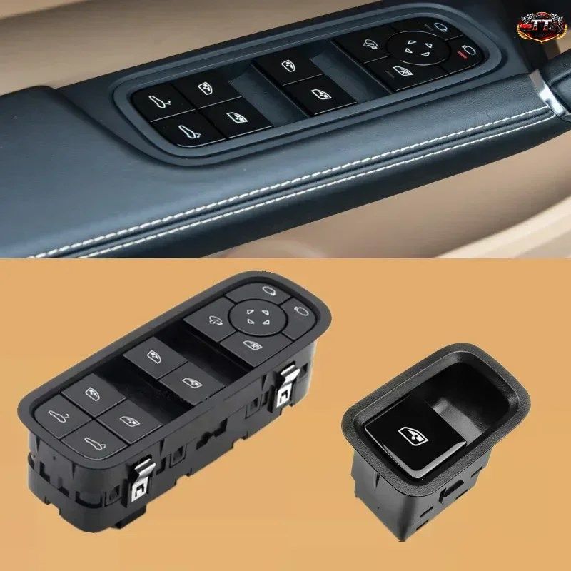 パワーマスターウィンドウスイッチ ミラーコントロールボタン ポルシェ 971 パナメーラ カイエン 2018 2019 2020 971959858C 971959858CHUO