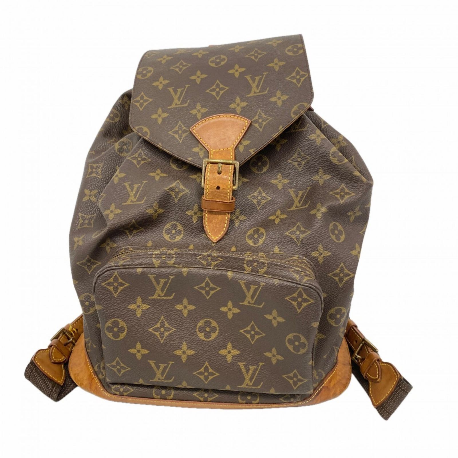 ルイ・ヴィトン(Louis Vuitton) ルイ・ヴィトン リュック・デイパック モノグラム モンスリGM M51135 ブラウンレディース