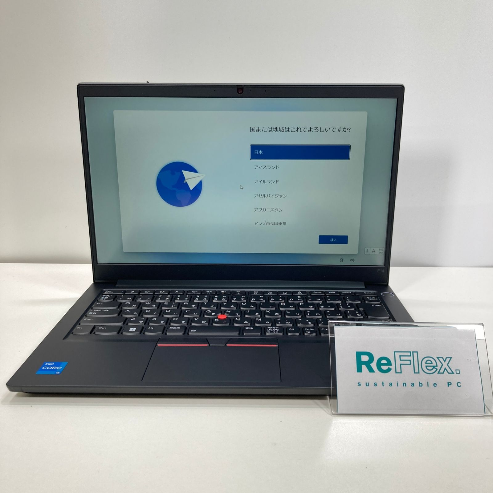 【7日間保証・中古】Lenovo ThinkPad E14/Corei5-1135G7 @2.40GHz/8GB/SSD256GB/Windows11 Pro
