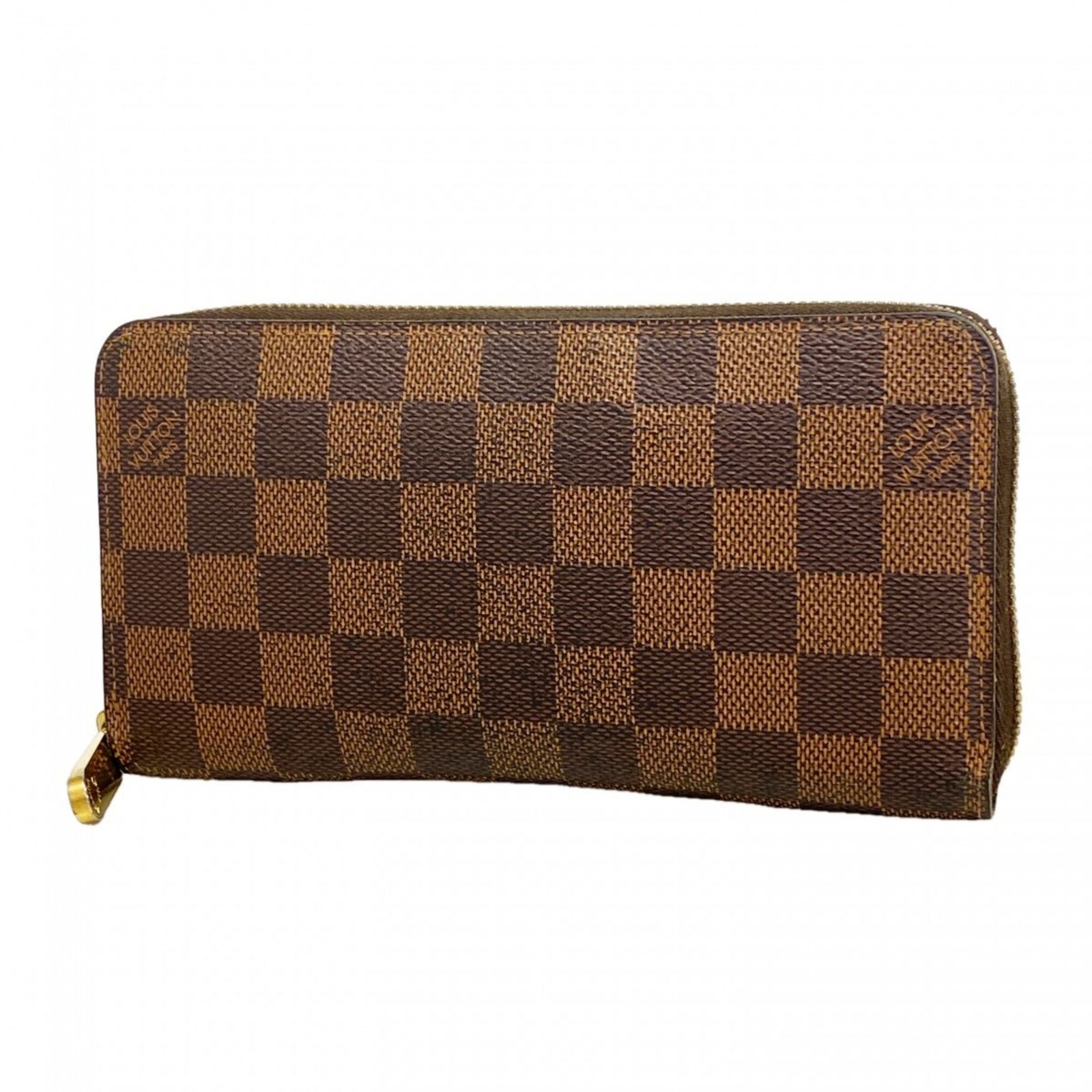 ルイ・ヴィトン(Louis Vuitton) ルイ・ヴィトン 長財布 ダミエ ジッピーウォレット N60015 エベヌレディース