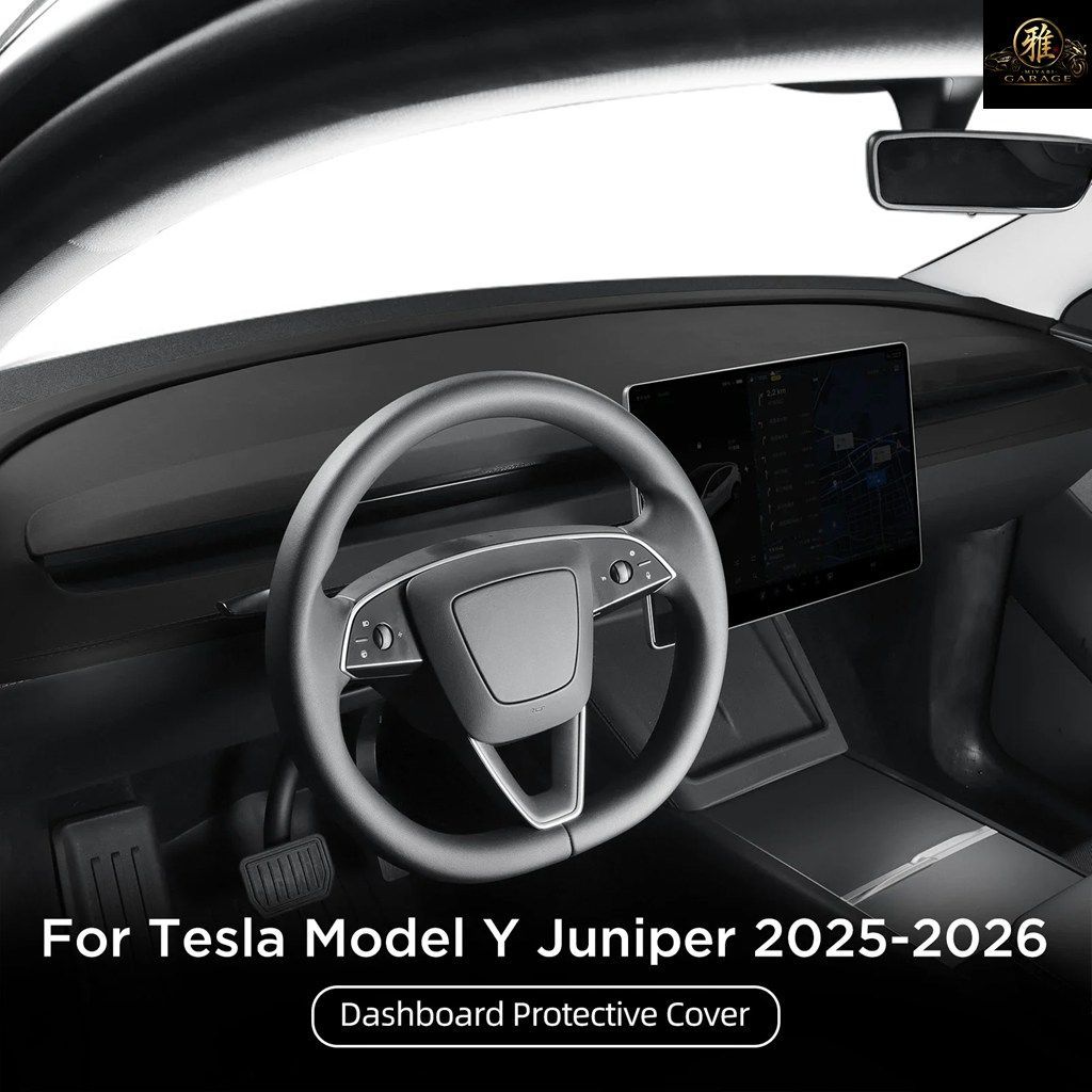 TESLA MODEL Y LAUNCH 2025 2026 JUNIPER CAR DASHMAT DASHBOARD COVER DASH MAT LIGHT-PROOF PAD PROTECT