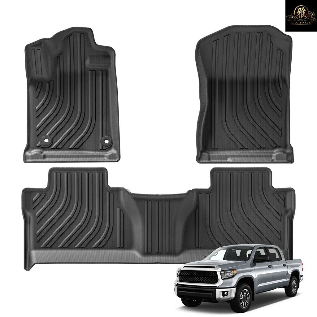 TOYOTA TUNDRA 2014-2021 CAR FLOOR MATS MAT CAR INTERIOR TPE WATERPROOF WEAR-RESISTANT FOOT PADS