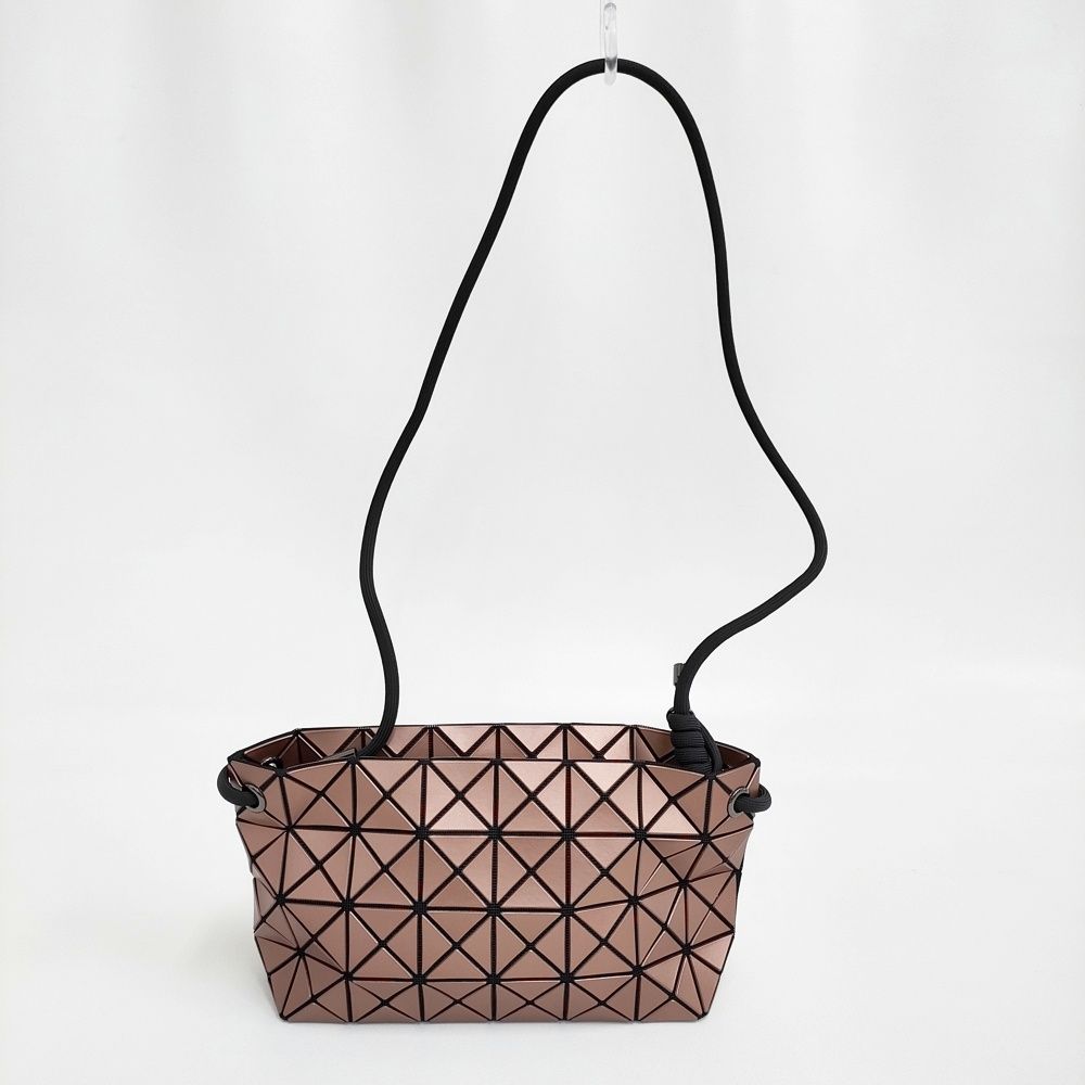 BAO BAO ISSEY MIYAKE LOOP METALLIC 保証書付き BB43-AG571-44 ショルダーバッグ ブラウン レディース バオバオイッセイミヤケ【中古】6-0526G♪