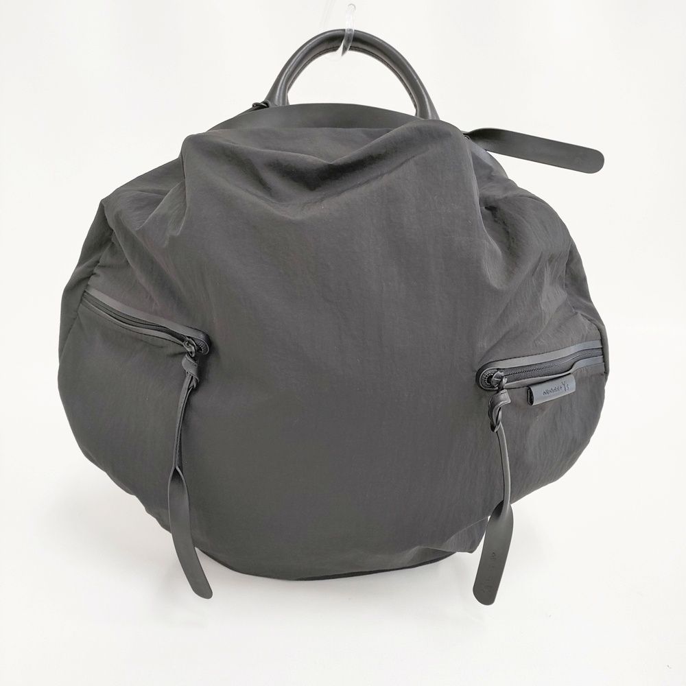 Y's/Cote&Ciel Moselle Echo 定価66000円 丸形バッグパック リュック・デイパック ブラック レディース ワイズ/Yohji/コートエシエル【中古】6-0526G♪