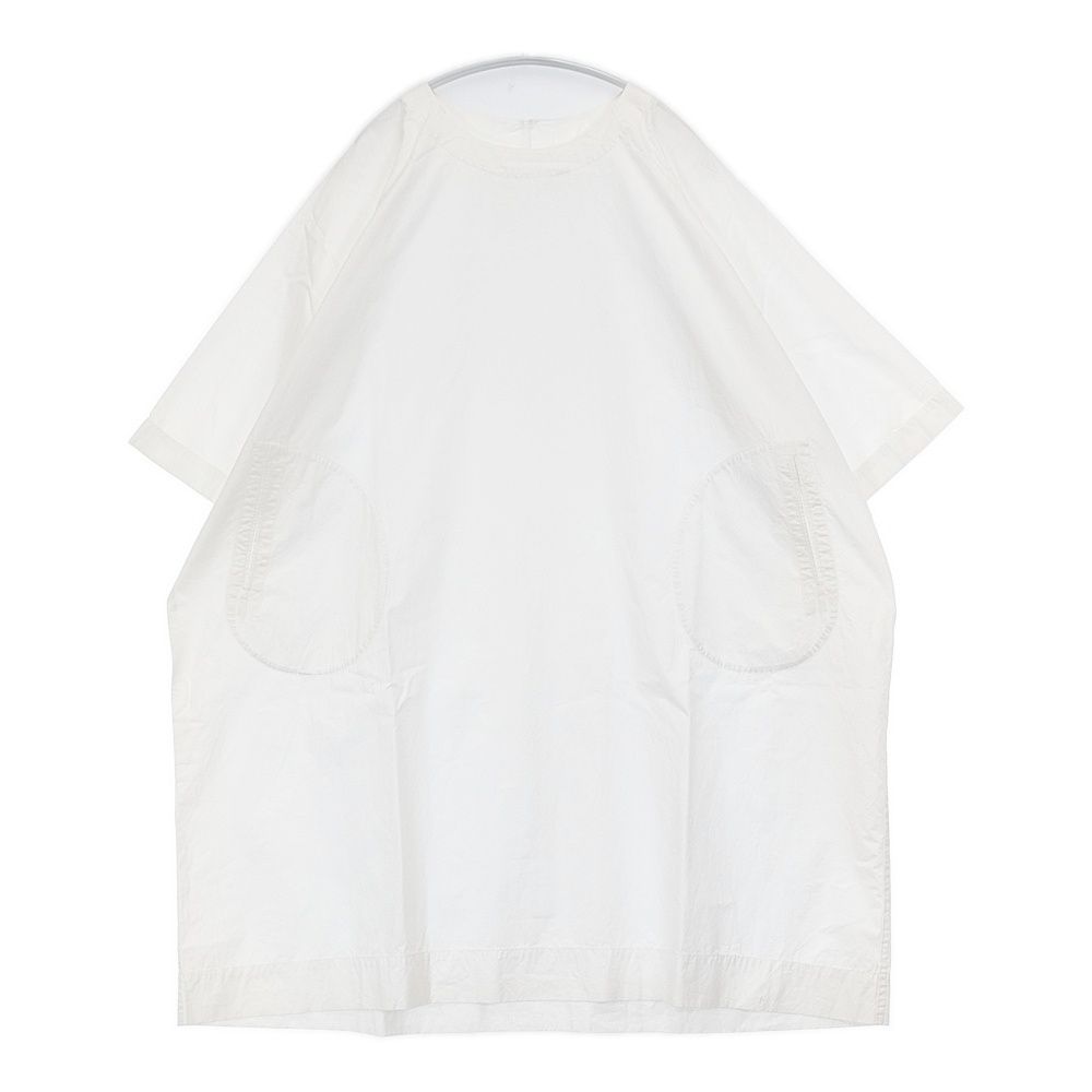 ARTS&SCIENCE コットン サイズ1 052-L525-060 ワイドシルエット ワンピース ホワイト レディース アーツ&サイエンス【中古】6-0526M♪