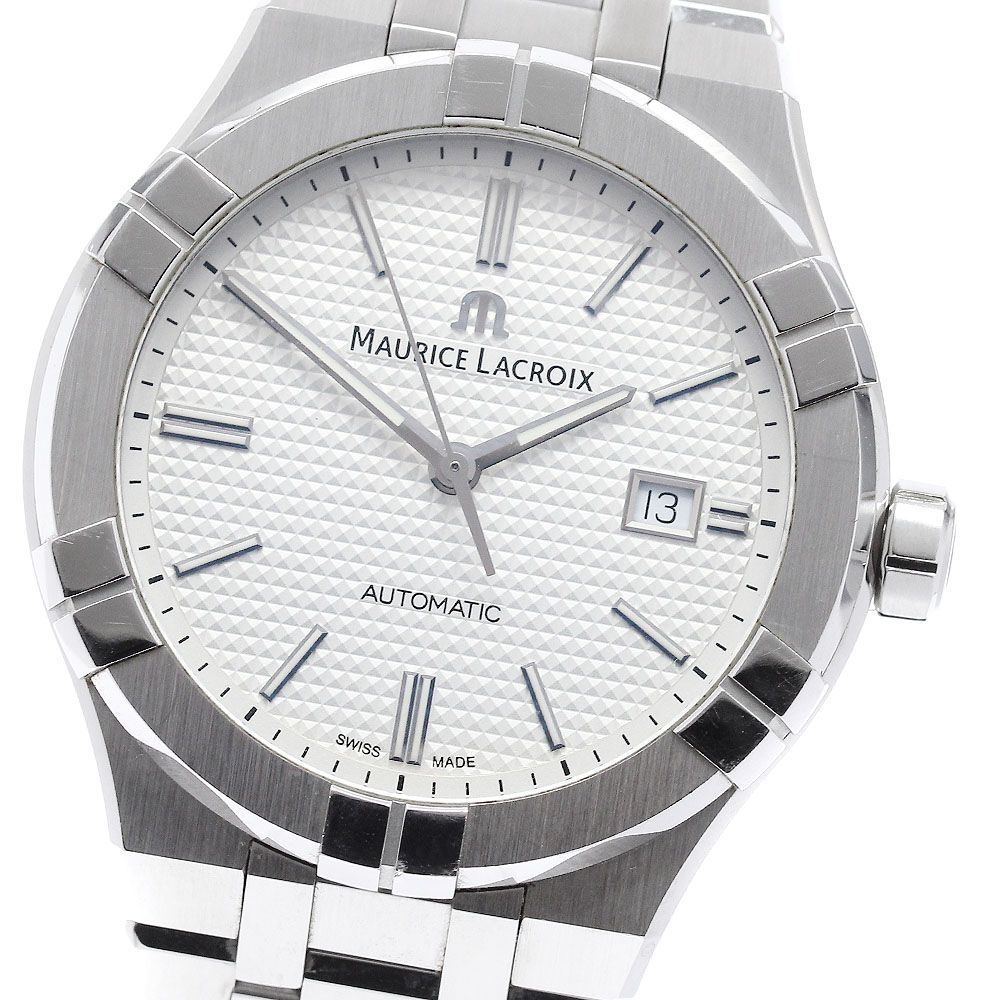 モーリスラクロア MAURICE LACROIX AI6008 アイコン デイト 自動巻き メンズ _963065