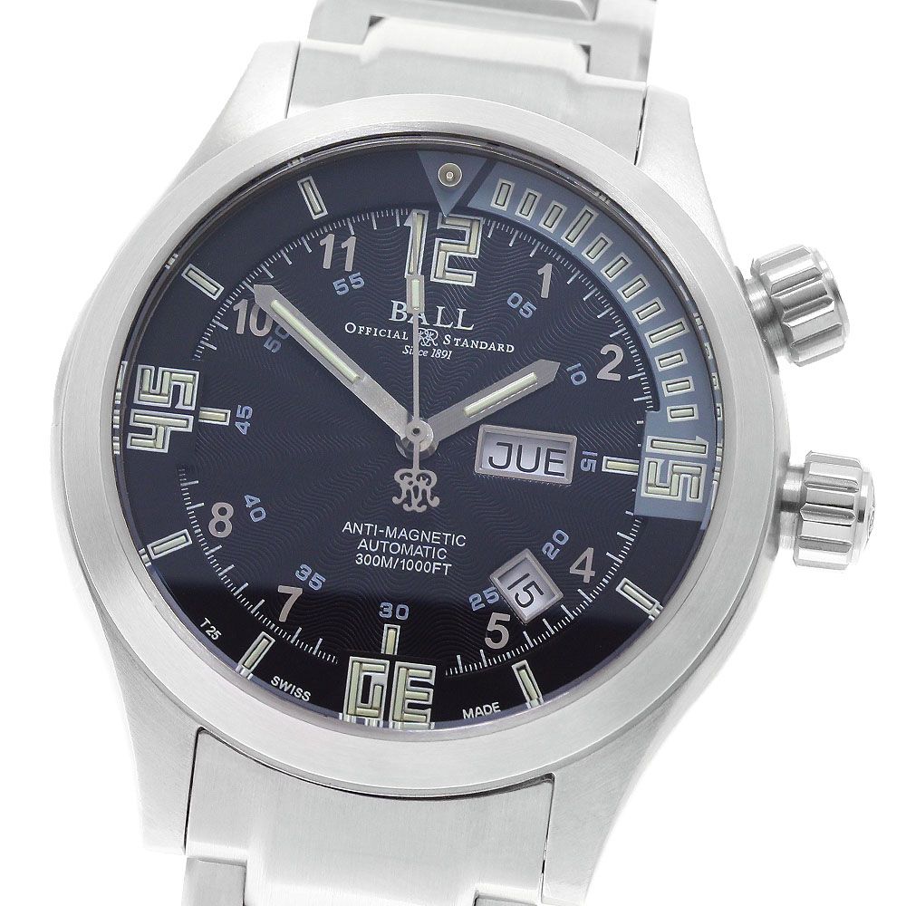 ボール BALL WATCH DM1020A エンジニアマスターII ダイバー デイデイト 自動巻き メンズ 良品 _964901