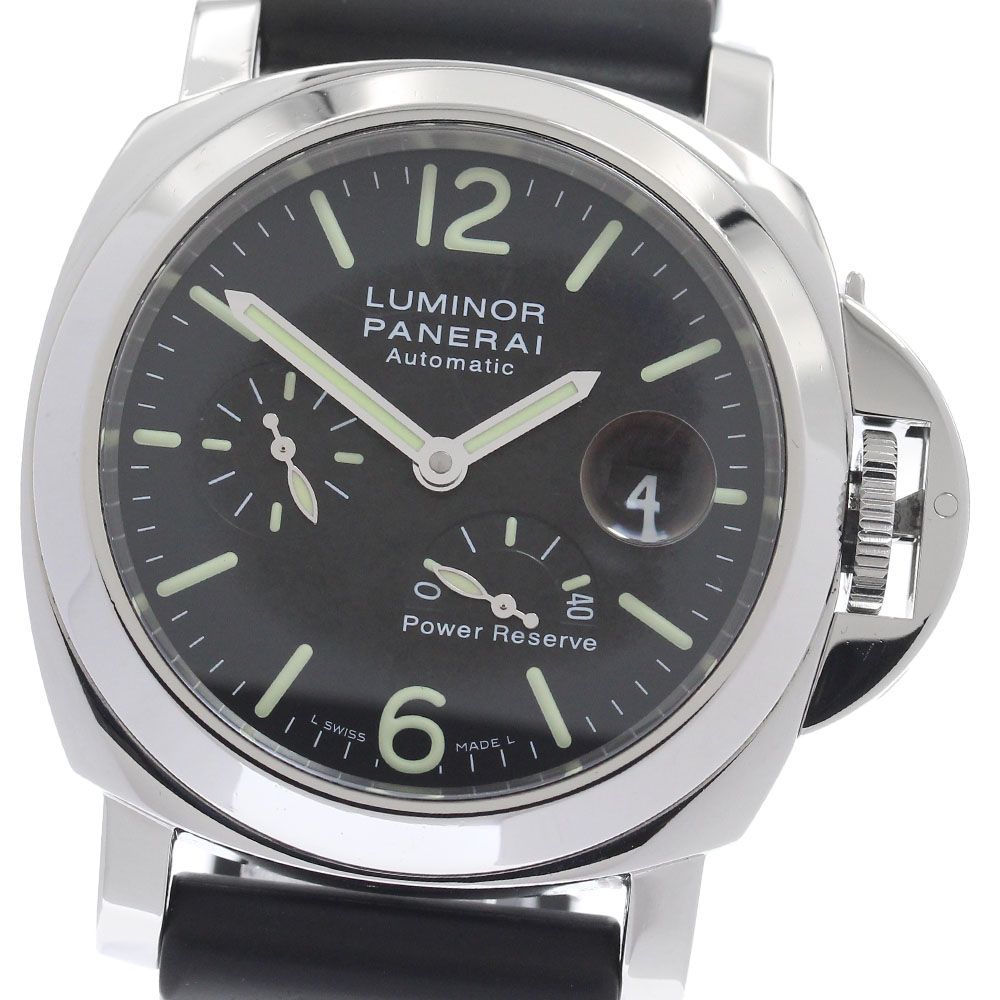 パネライ PANERAI PAM00090 ルミノール パワーリザーブ デイト 自動巻き メンズ 箱・保証書付き_954218