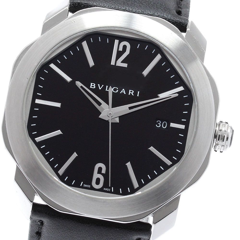 ブルガリ BVLGARI OC41S オクト デイト 自動巻き メンズ _958232