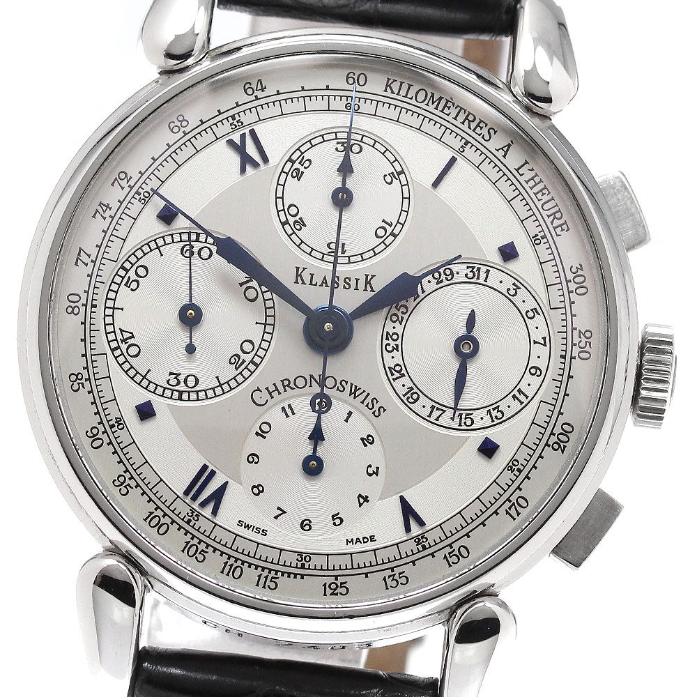クロノスイス Chronoswiss CH7403 クラシック クロノグラフ 自動巻き メンズ _950572