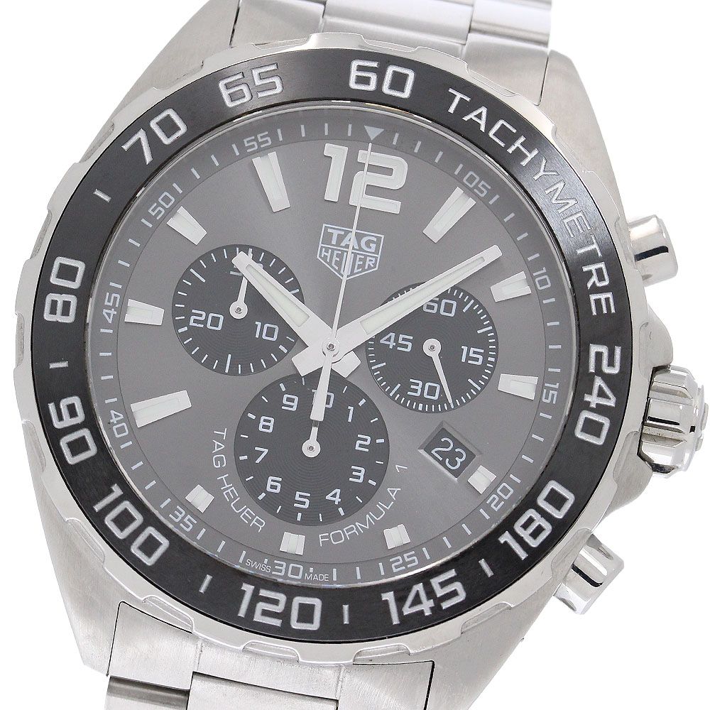 タグホイヤー TAG HEUER CAZ1011 フォーミュラ1 デイト クロノグラフ クォーツ メンズ 箱・保証書付き_960346