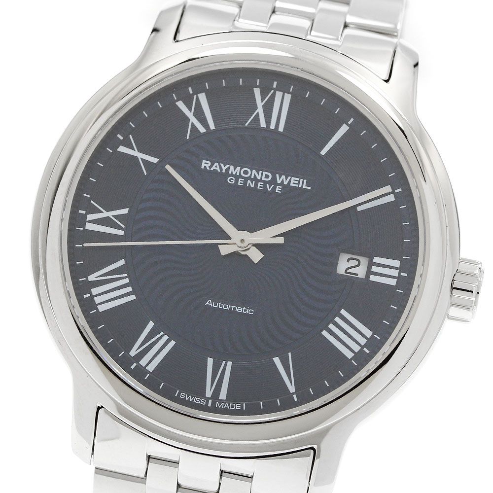 レイモンドウィル RAYMOND WEIL 2237-ST-00508 マエストロ デイト 自動巻き メンズ 良品 箱・保証書付き_963025