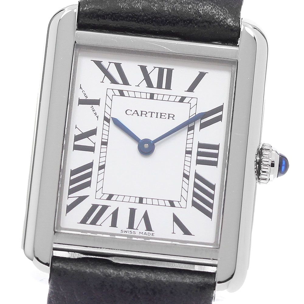 カルティエ CARTIER WSTA0030 タンクソロSM クォーツ レディース 保証書付き_961923