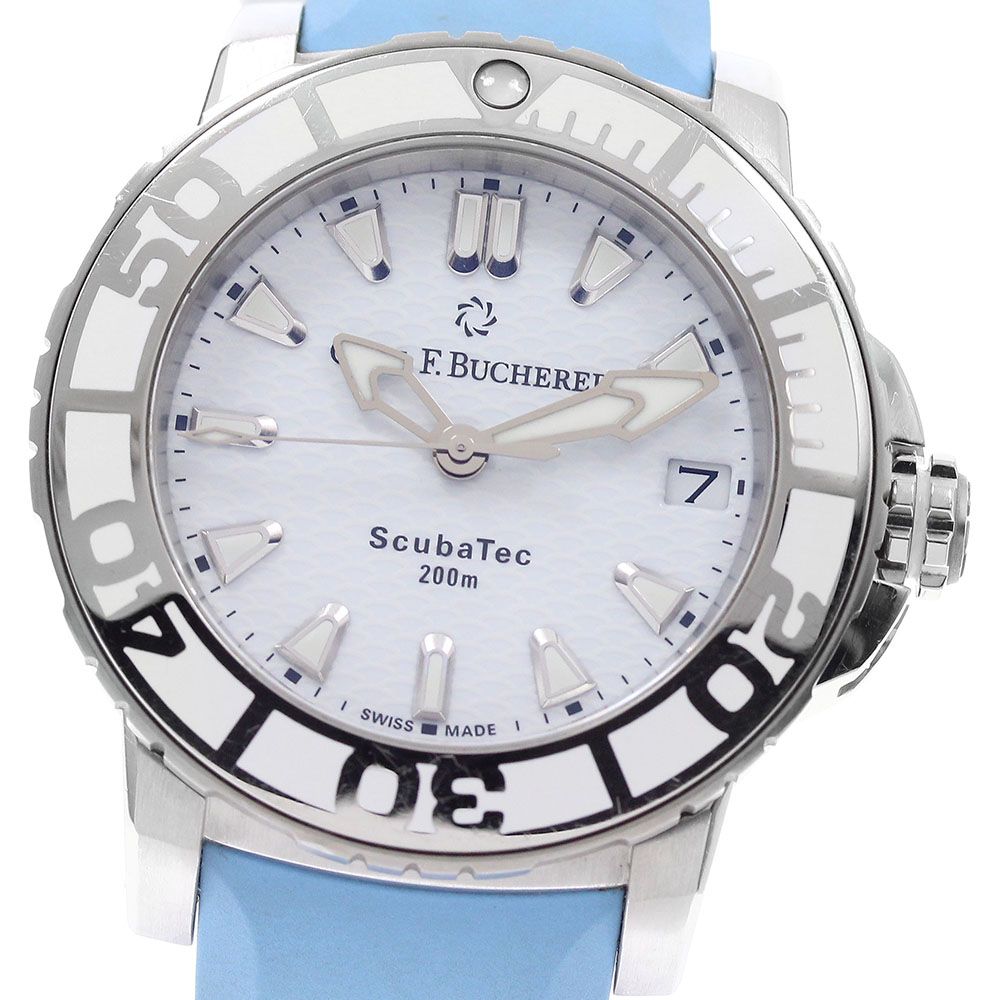 カール F.ブヘラ CARL F.BUCHERER 10634.23 パトラビ スキューバテック デイト 自動巻き レディース _962759
