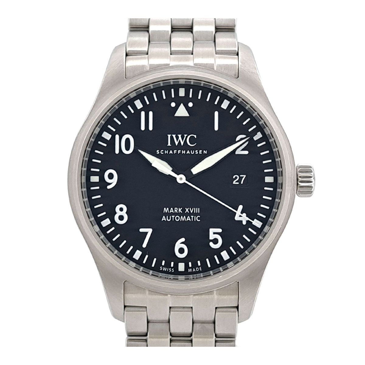 IWC パイロットウォッチ マーク XVIII IW327015 自動巻き ステンレススティール メンズ IWC【中古】 【時計】