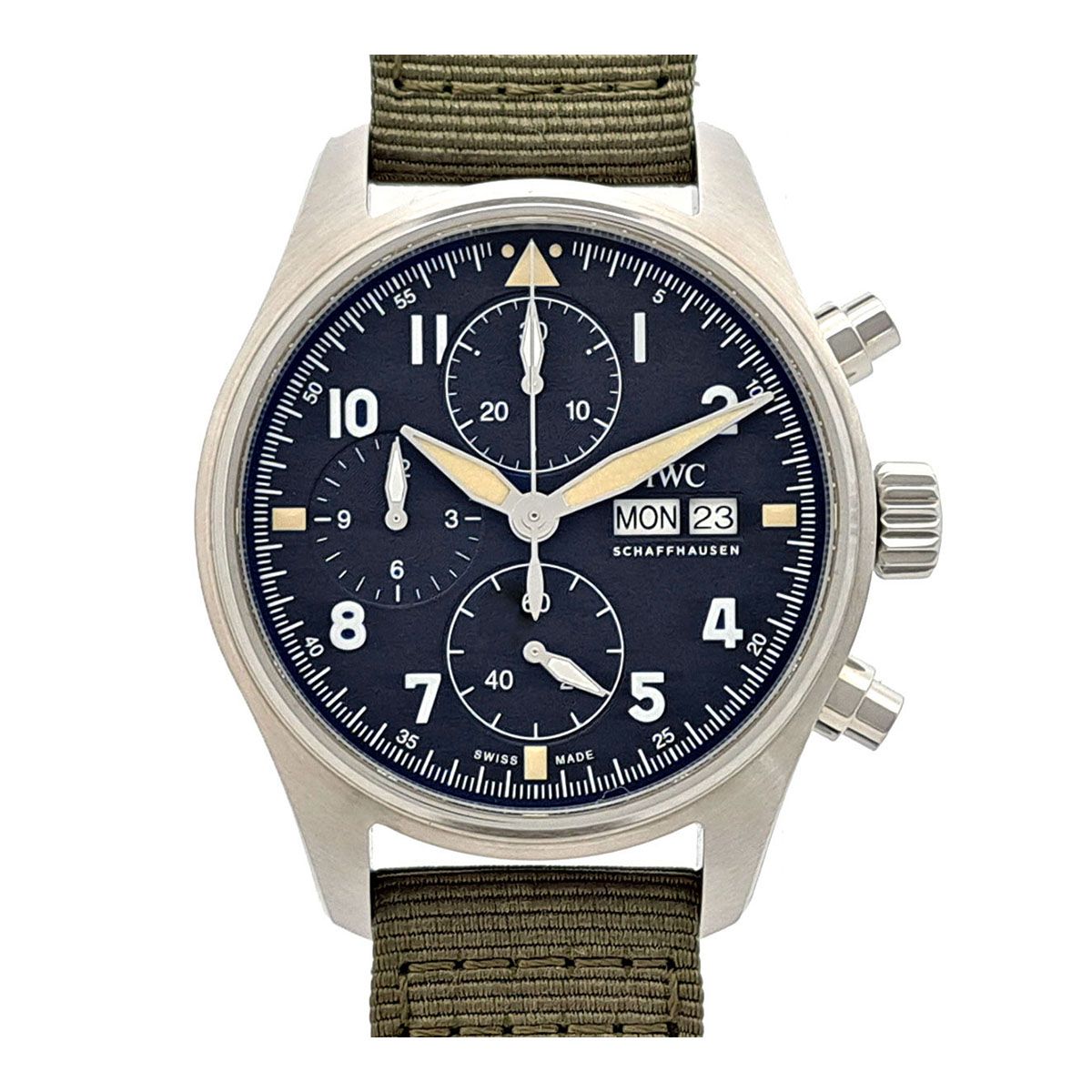 IWC パイロットウォッチ クロノグラフ IW387901 自動巻き ステンレススティール メンズ IWC【中古】 【時計】