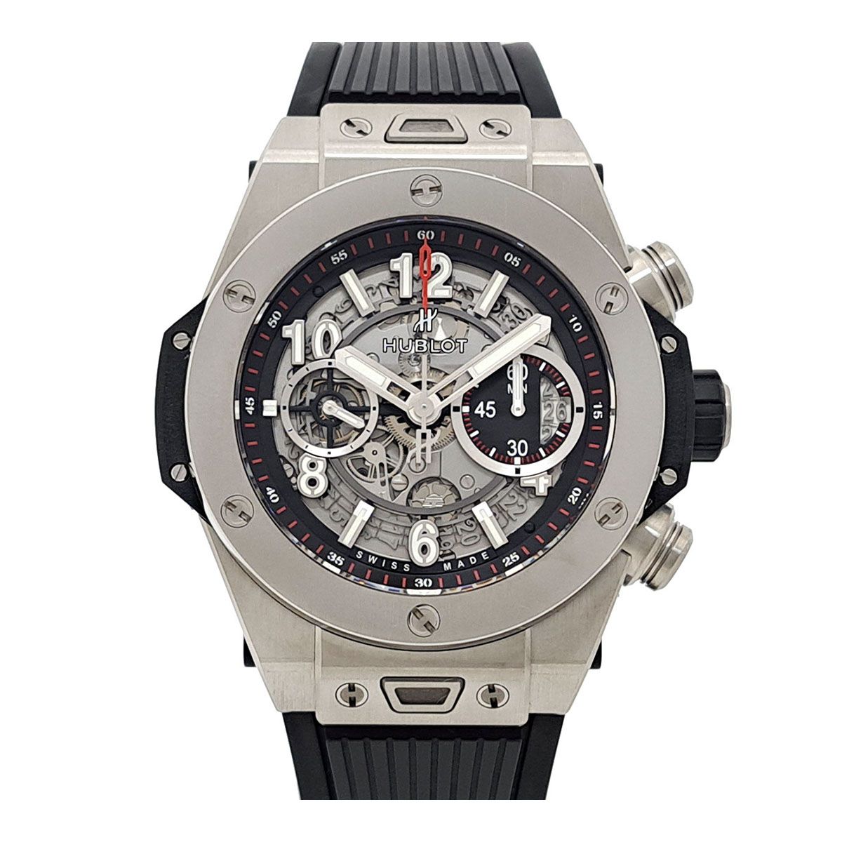 ウブロ ビッグ・バン ウニコ 411.NX.1170.RX 自動巻き チタン メンズ HUBLOT【中古】 【時計】