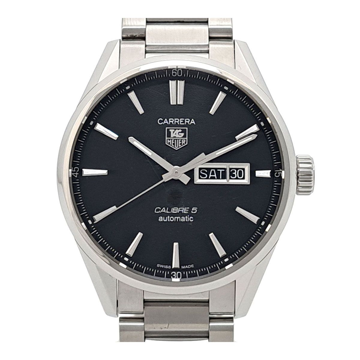タグホイヤー カレラ デイデイト WAR201A.BA0723 自動巻き ステンレススティール メンズ TAG HEUER【中古】 【時計】