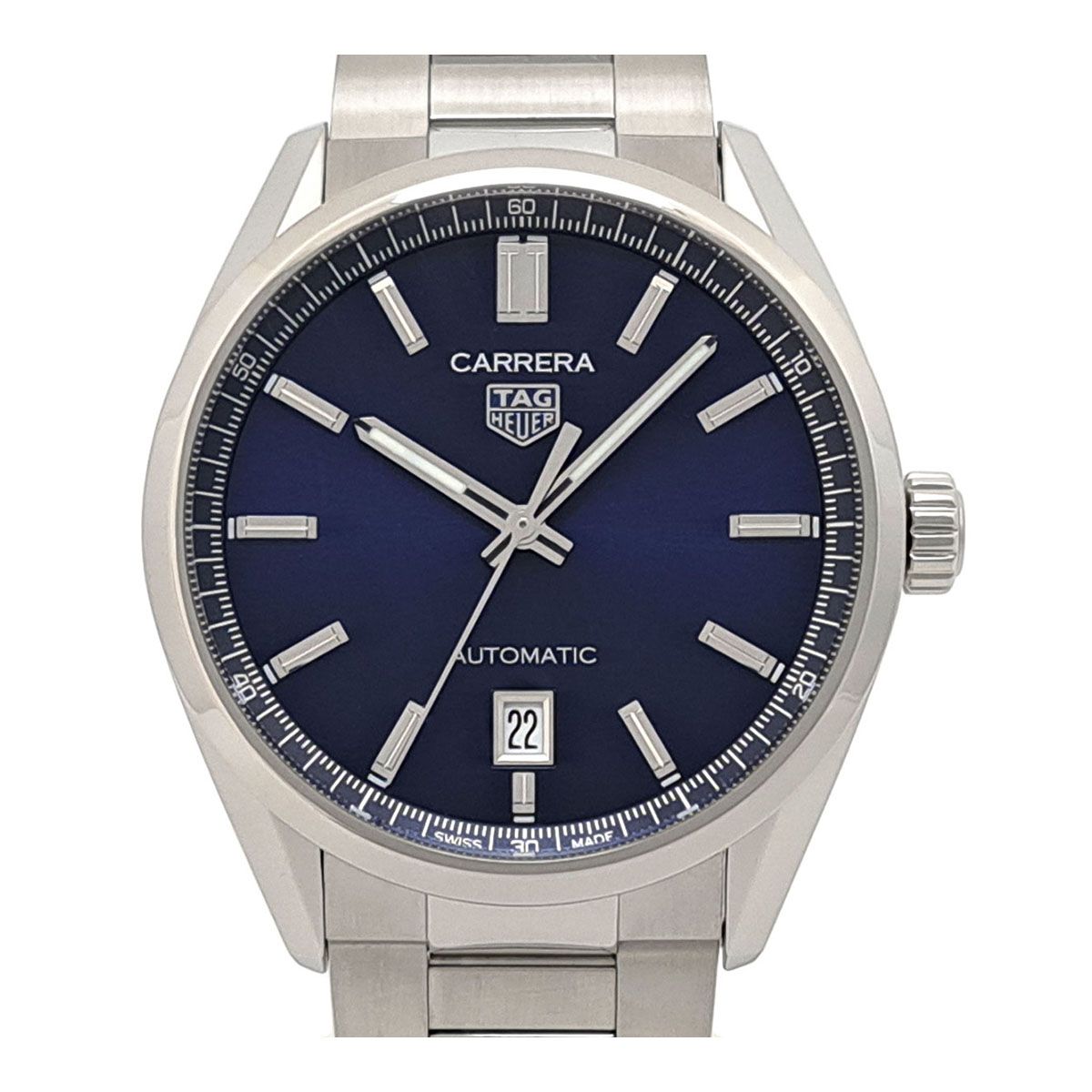タグホイヤー カレラ WBN2112 自動巻き ステンレススティール メンズ TAG HEUER【中古】 【時計】
