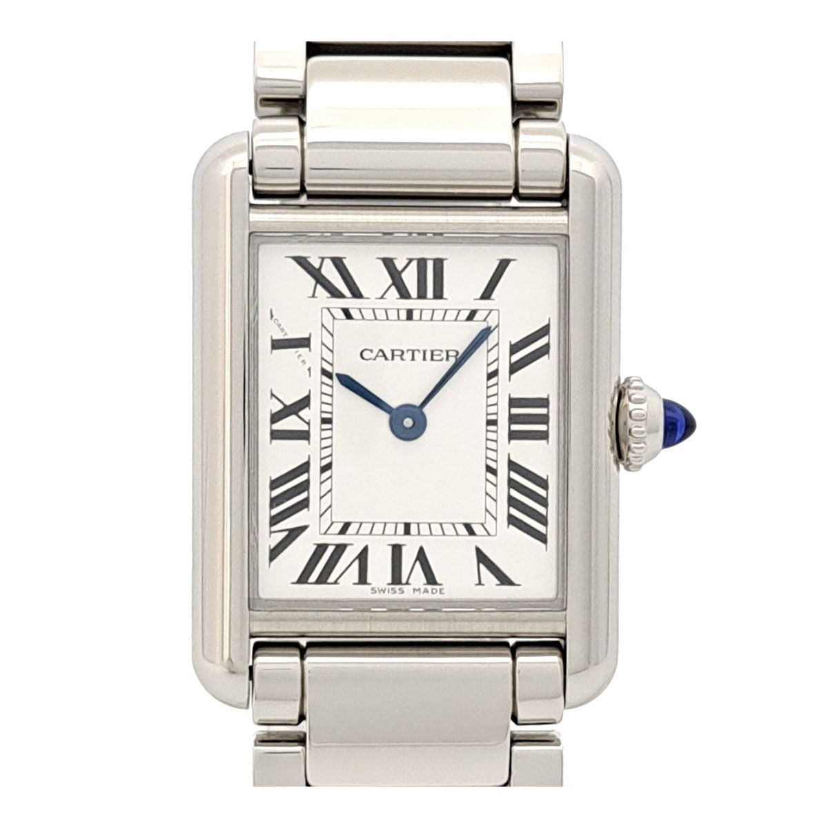 カルティエ タンク マスト SM WSTA0051 クオーツ ステンレススティール メンズ CARTIER【中古】 【時計】