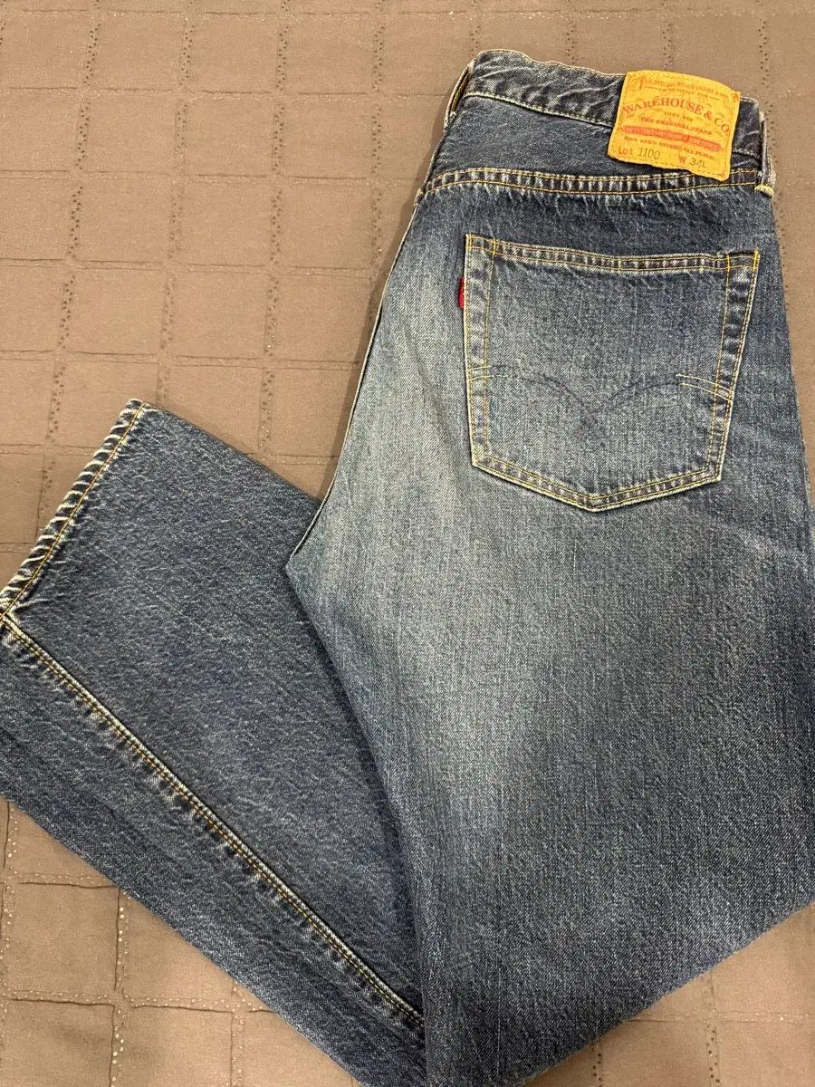 WAREHOUSE ウエアハウス 1100 ウォッシュ デニム