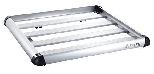 Terzo テルッツォ (by PIAA) ルーフラック 1個入 長さ:110cm x 幅:105cm レギュラー シルバー EA303kk