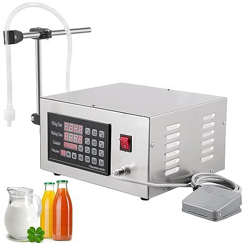 HRouGE【進化版】 液体充填機 分注器 小型充填機 5-3500ml 自己吸い上げ機能 滴下防止設計 高効率 小型液体充填機 低消費電力 熱保護 オリジナル日本語説明書つき 繰り返しエラー：＜0.5％ 低粘性液体充填(GFK-280)kk