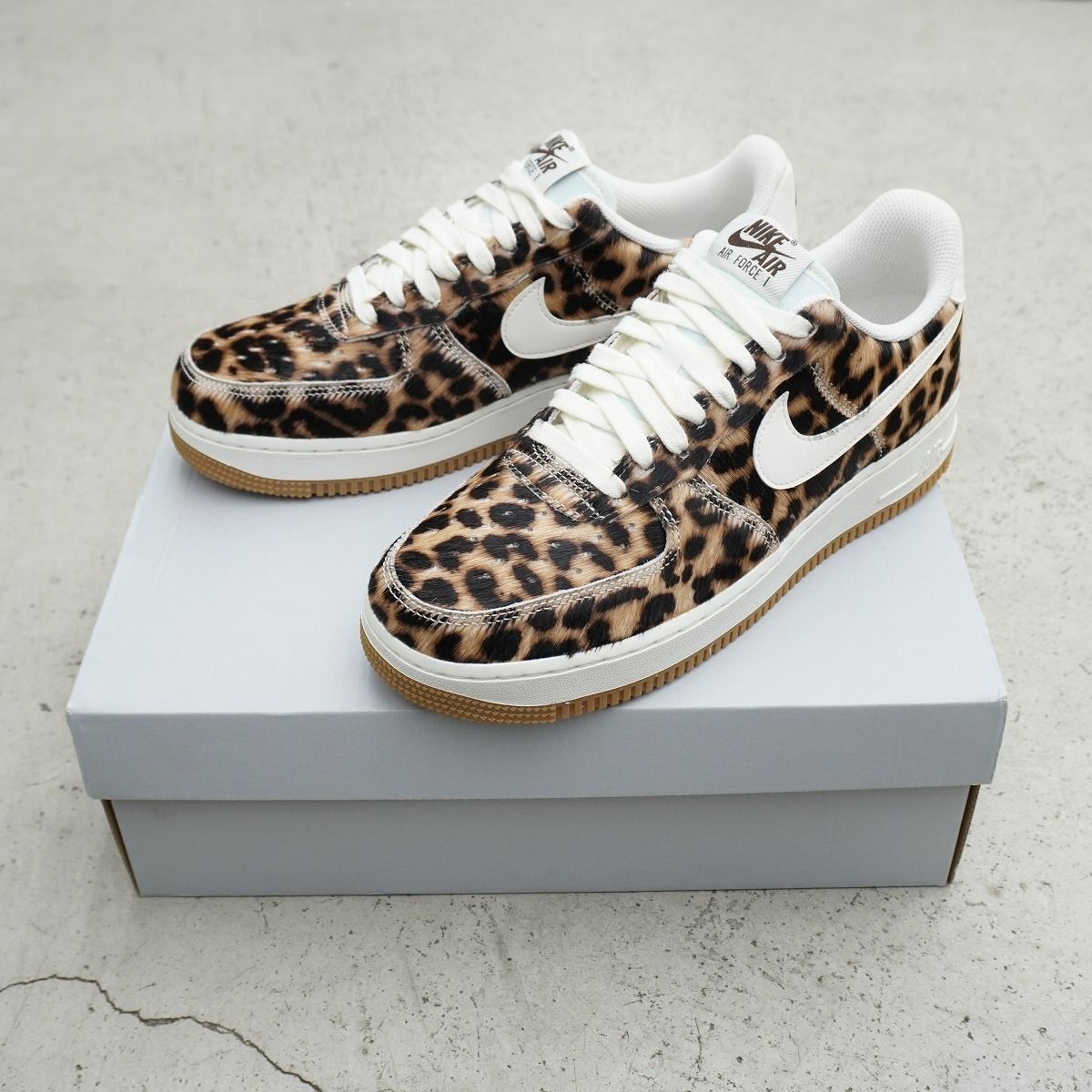 新品 NIKE ナイキ AIR FORCE 1 '07 エア フォース 1 IB7695-200 BAROQUE BROWN/SAIL-SESAME スニーカー シューズ レオパード 3603Q♪