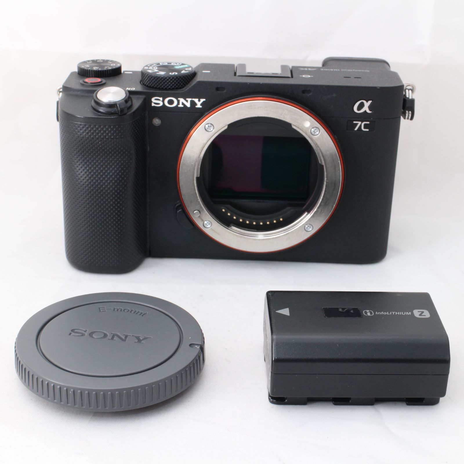 ☆良品☆ SONY ソニーミラーレス一眼カメラ α7C ボディ ブラック ILCE-7C B #4955