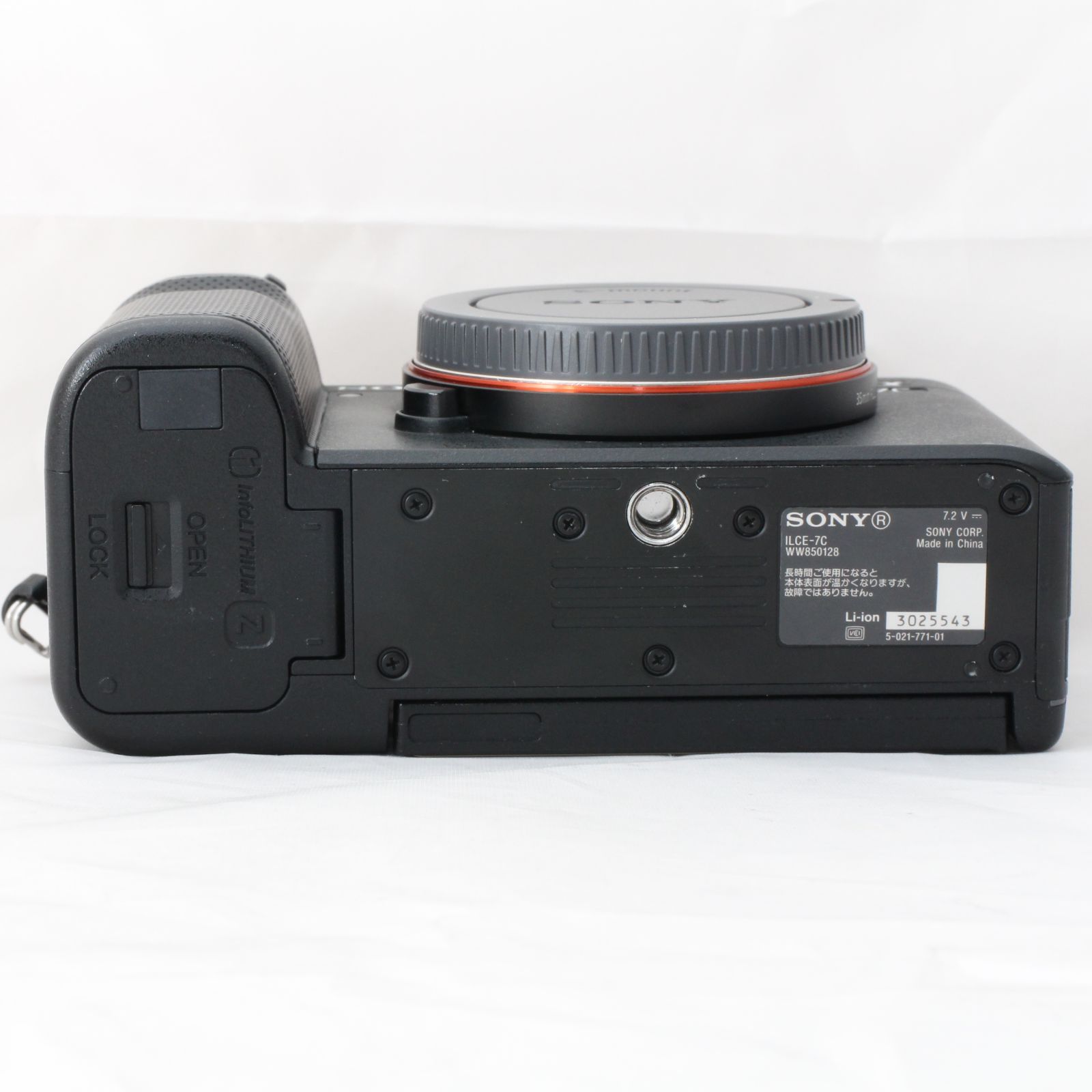 ☆良品☆ SONY ソニーミラーレス一眼カメラ α7C ボディ ブラック ILCE 
