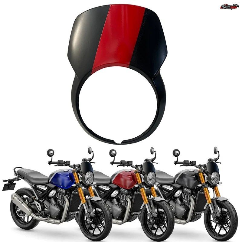スクランブラー400 X SCRAMBLE400X 400 X 2024 2025用 オートバイアクセサリー ウィンドディフレクター ウインドシールド ウインドスクリー