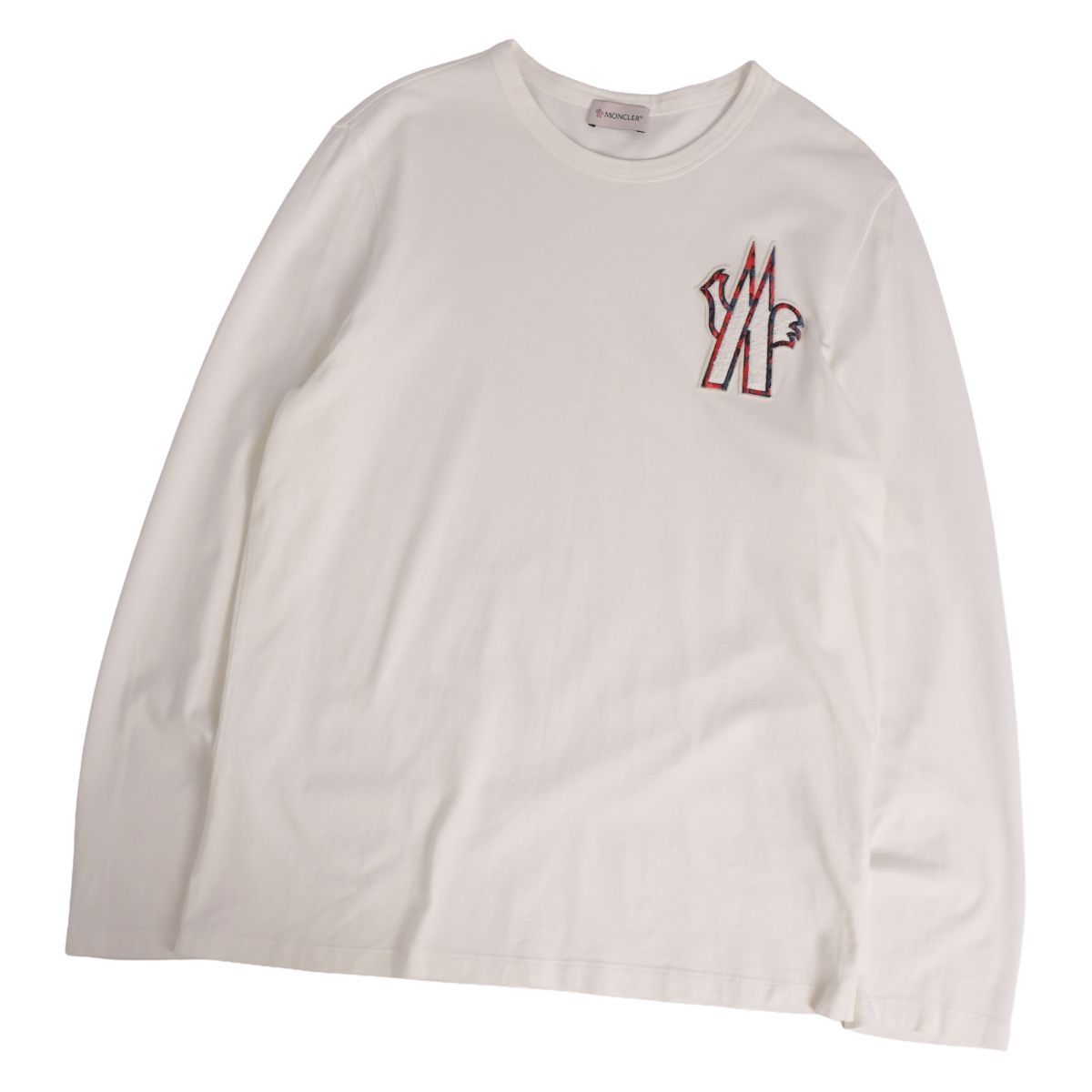 美品 モンクレール MONCLER Tシャツ カットソー ロングスリーブ 長袖