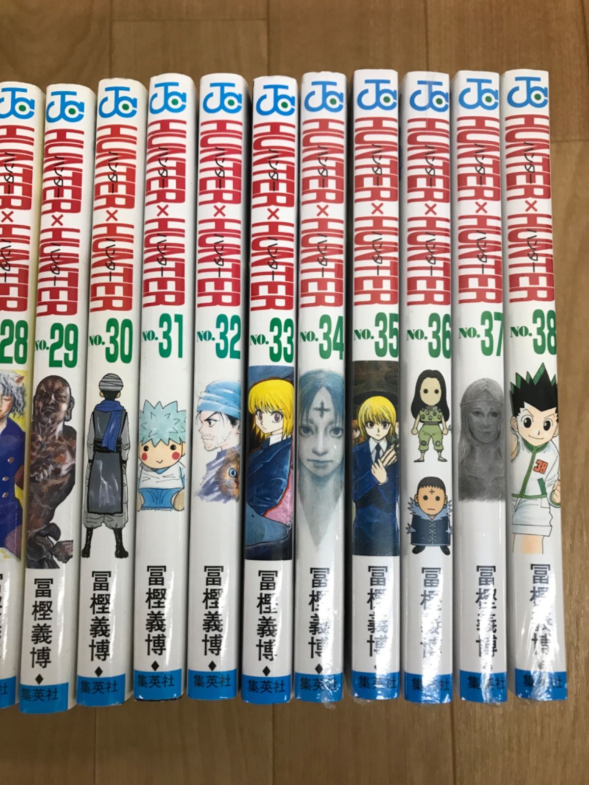 ☆【未開封あり】ハンターハンター HUNTER×HUNTER 1~38巻 コミック全巻