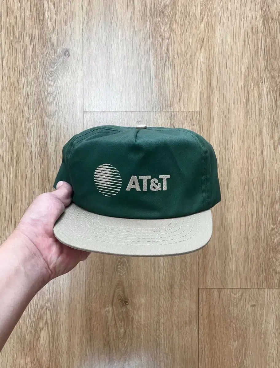 韓国国内唯一 80s Made USA at&t ヴィンテージ ツートン ボールキャップ 帽子 2