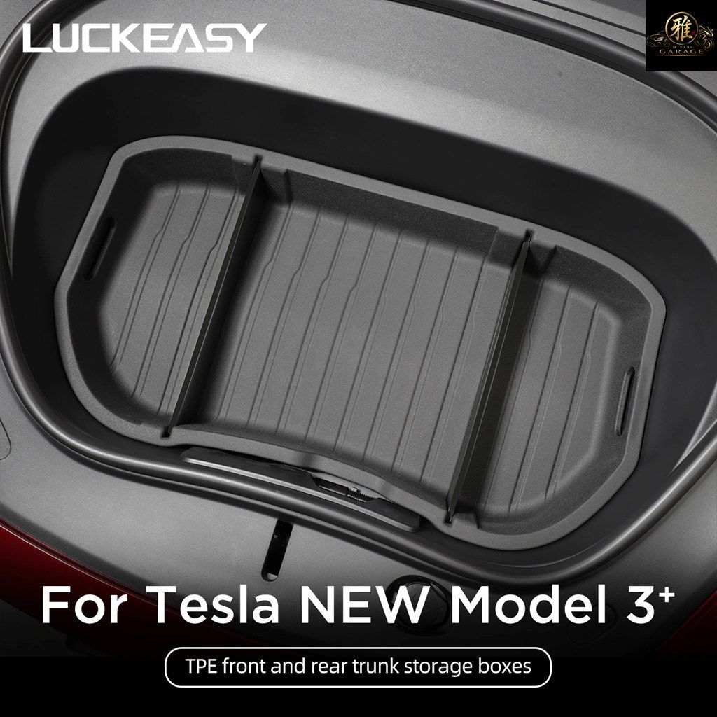 TESLA MODEL 3 FRONT TRUNK STORAGE BOX ORGANIZER TRAY MAT MODEL3 HIGHLAND 2024 REAR TRUNK STORAGE PAD CAR