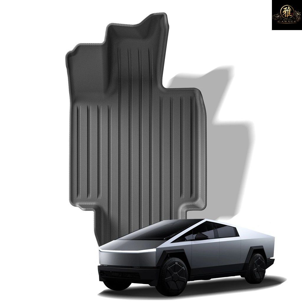 TESLA CYBERTRUCK FLOOR MAT TPE WATERPROOF NON-SLIP FOOT PAD CARGO LINER CAR MAT PICKUP TRUCK