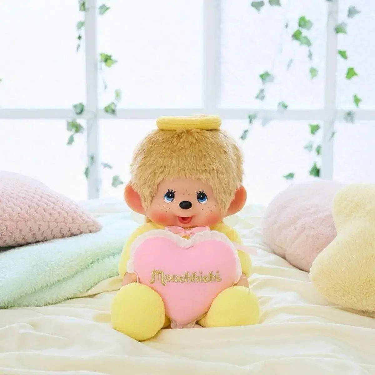 モンチッチ 50周年 LOVEエンジェル ぬいぐるみ L