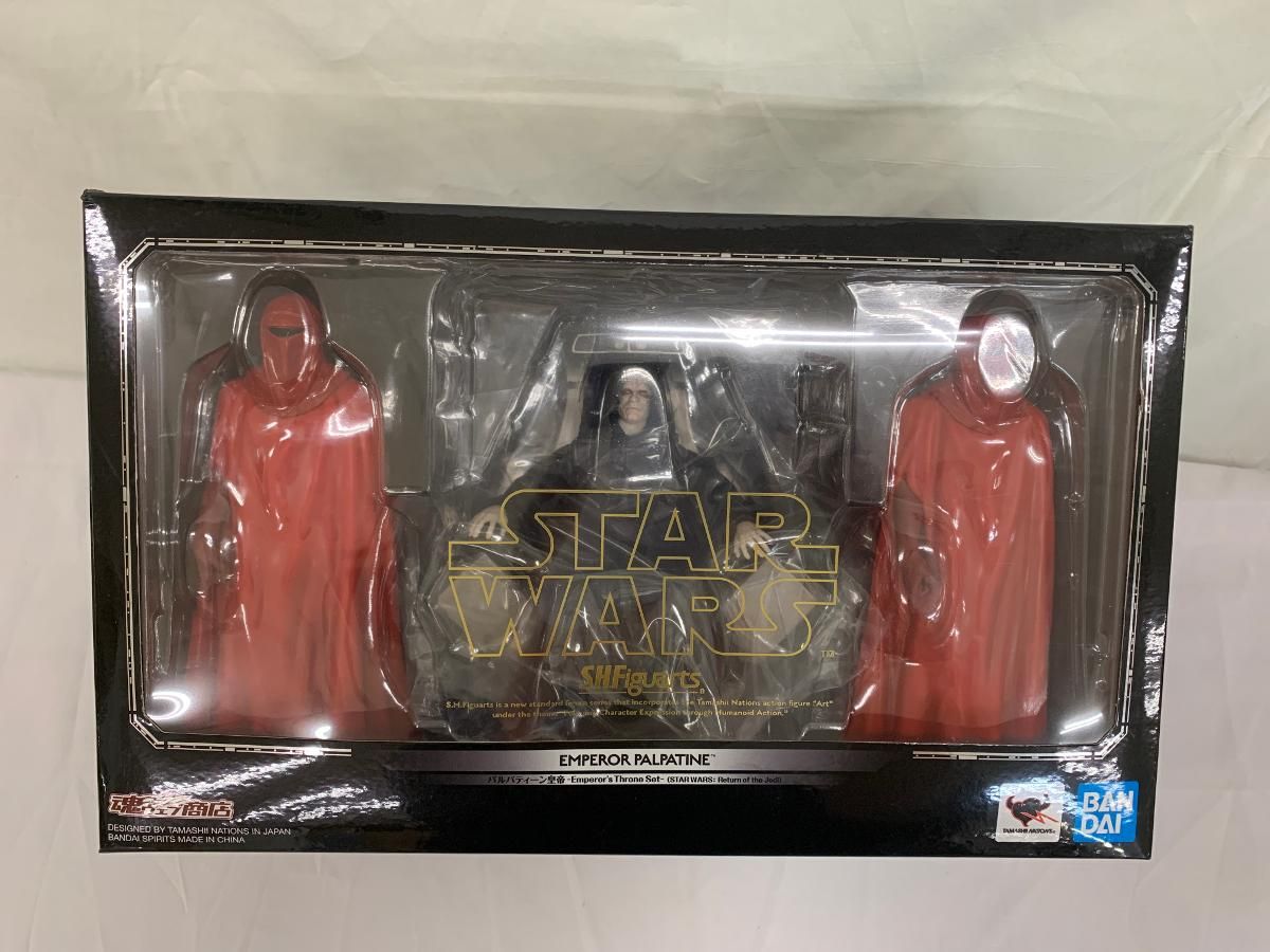 【未開封】S.H.ーツ S.H.Figuarts パルパティーン皇帝 Emperor’s Throne Set(STAR WARS: Ret