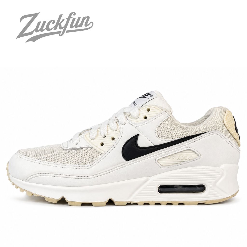 NIKE AIR MAX 90 ナイキ エア マックス 90 ブラック ホワイト 白 黒 24.5cm レディース ナイキ スニーカー U10258