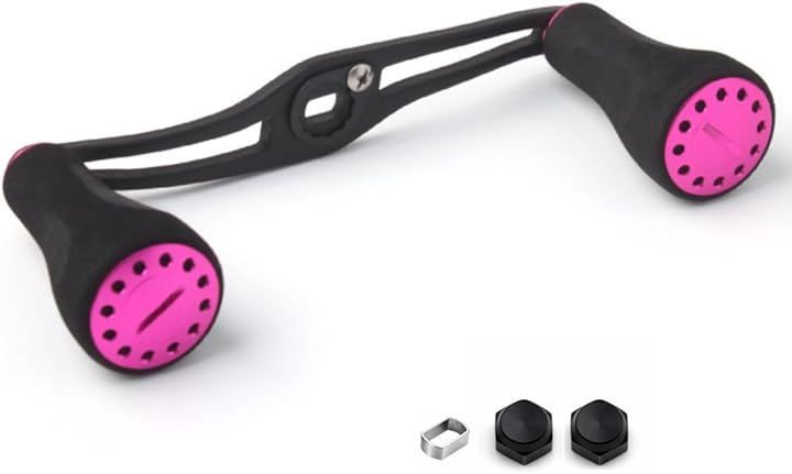 KindWave ベイトリール用 ハンドル 全長120mm EVAノブ アルミ合金製